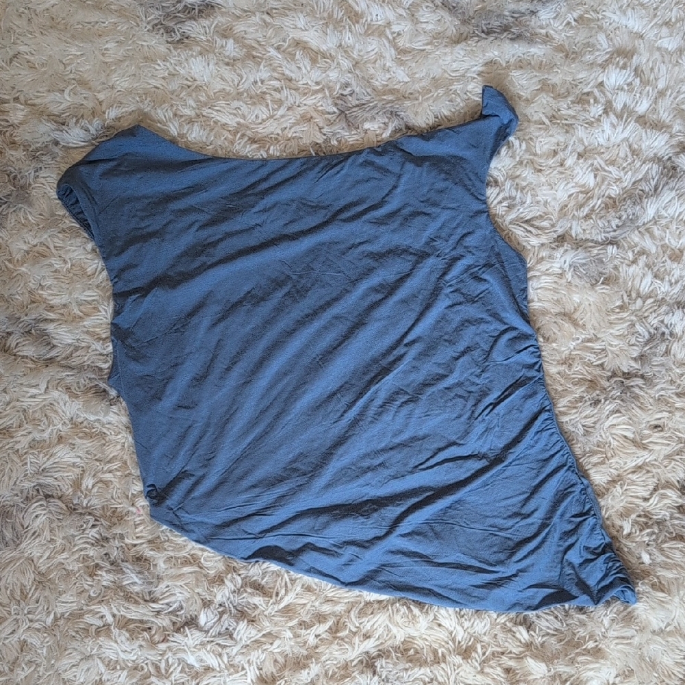 Casual Blue Women's Top